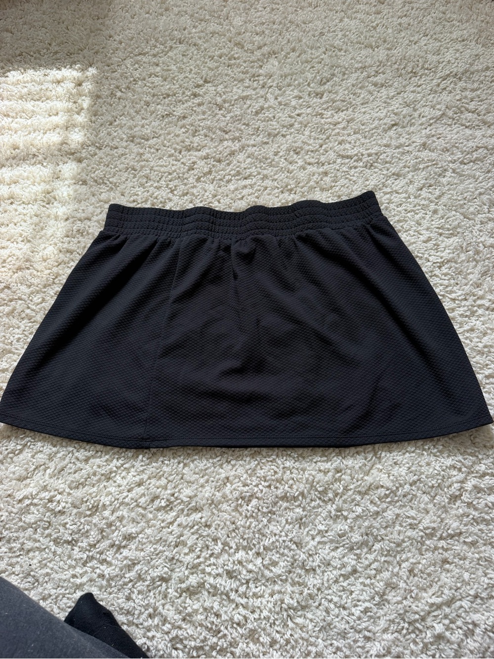 Athletic Works Black Women’s Athletic Skort with Built-In Liner - Picture 2 of 2